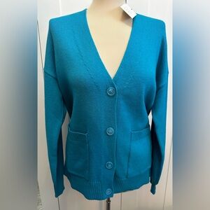 Blue Cardigan Women’s MED NEW! FIRM PRICE!